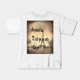 Today is just another yesterday - Retro Kids T-Shirt